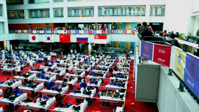 亚洲赛区哈尔滨站比赛现场(图1)